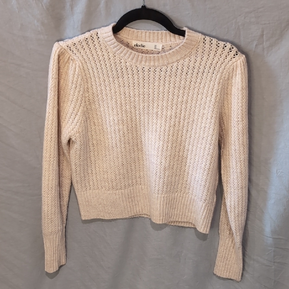 Elodie Cream Women's Sweater